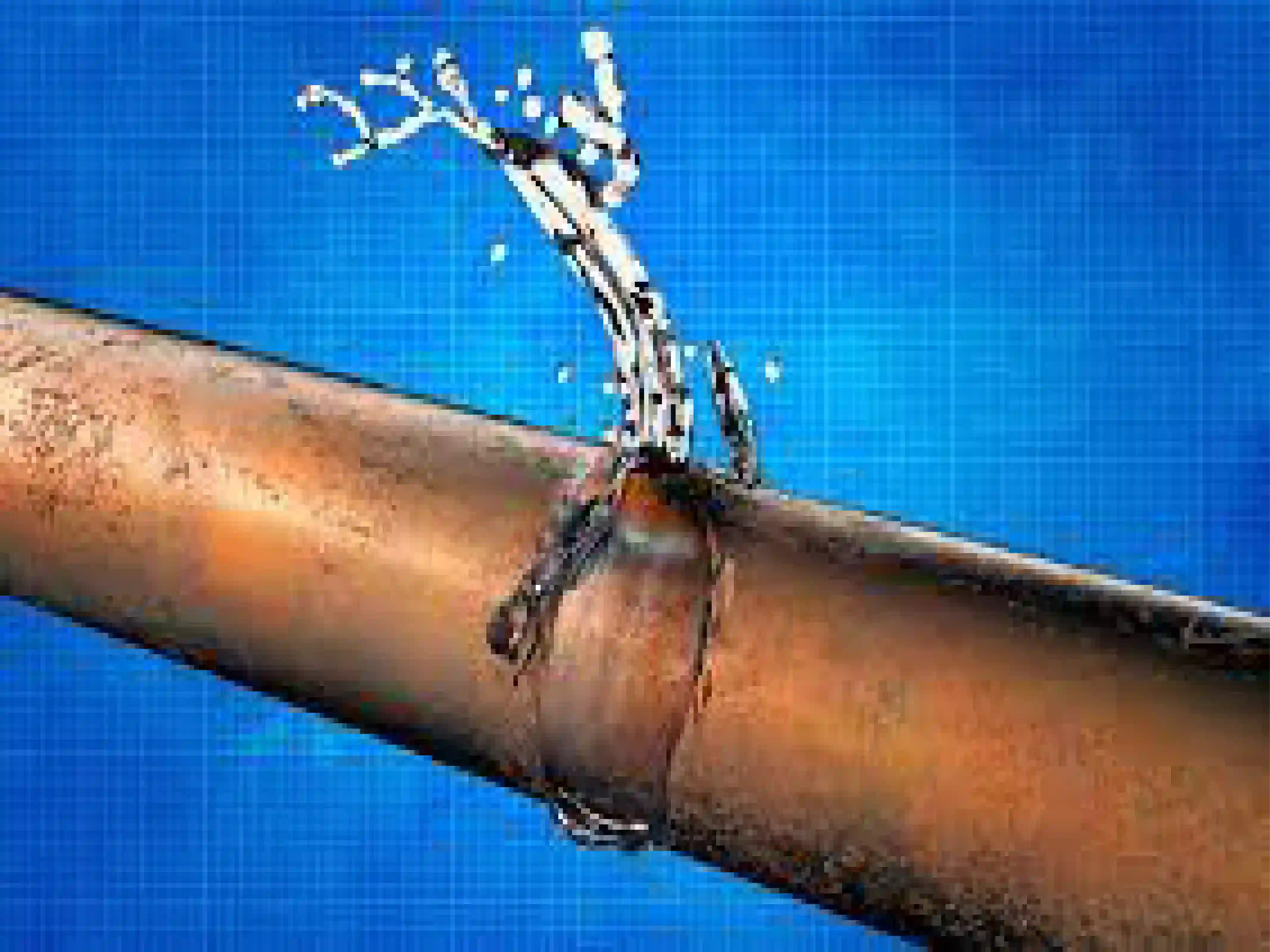 Burst Water Pipe Repair
